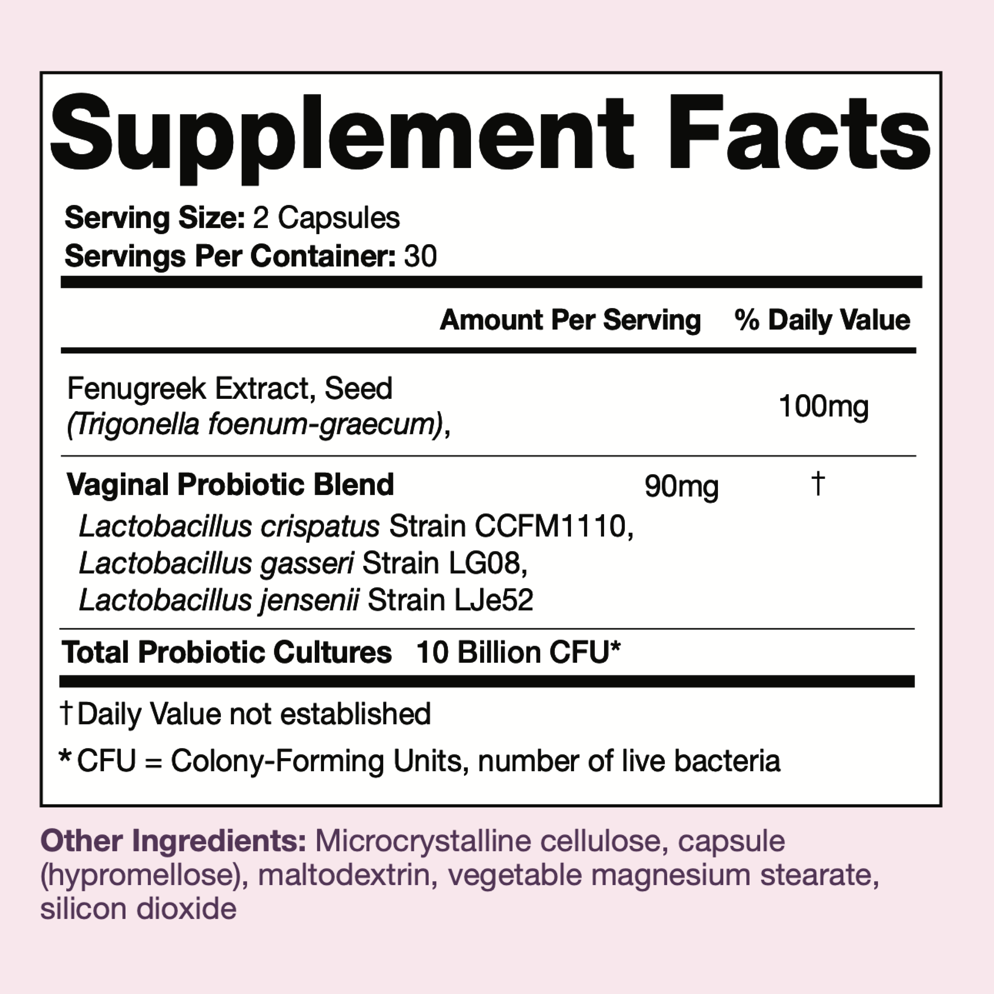 Her Balance Vaginal Probiotics